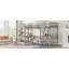  L-Shaped Twin Loft Bed with Ladder Access and Two Built-in Study Desks, Grey-360308818