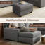 Canapé modulaire en U avec repose-pieds Abramson-1930067865-1930067842