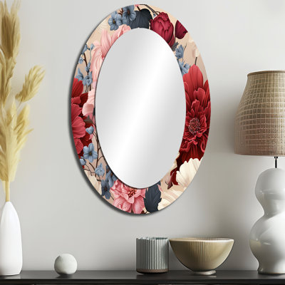 Miroir mural Renaissance multicolore