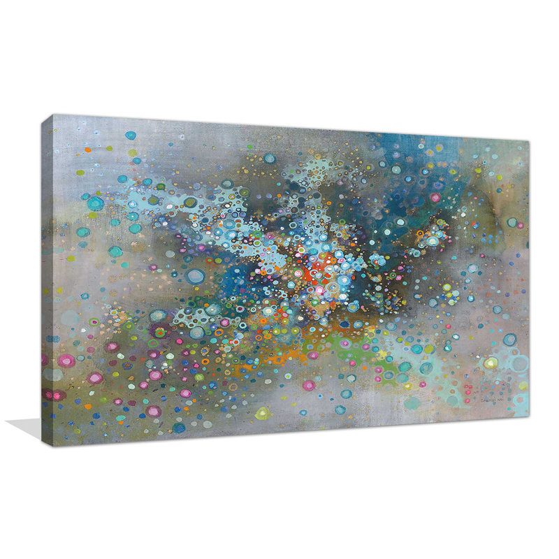 Andromède par Danhui Nai - Peinture, Toile tendue, H 24 po x l 40 po x P 1,5 po