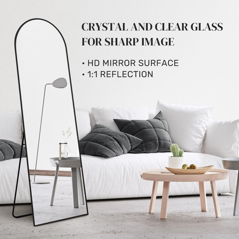 Miroir Kadeshia, Noir, 65 po x 24 po