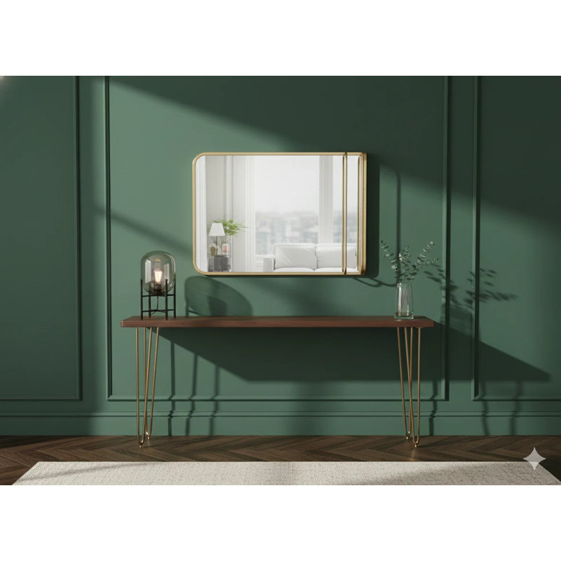 Miroir de salle de bain mural 28 po x 26 po
