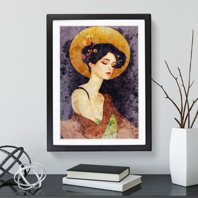 Vintage Portrait Of A Woman No.2 - Single Picture Frame Print