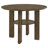 Crispin Brown Round Counter Height Dining Table