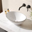 Lavabo de salle de bain vasque ovale DeerValley-113421941-128865644
