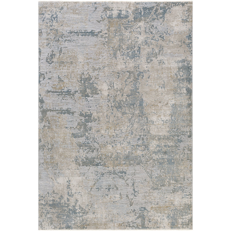 Brunswick-Abstract Abstract Fringed Rug, Rectangle 200 x 290cm