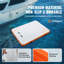 Non-Slip Water Floating Dock Mat with Detachable Ladder & Portable Carrying Bag-1785186440