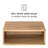 Davyen Solid Wood Rectangular Floating Nightstand-1142544298