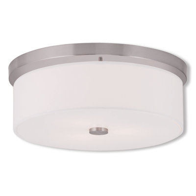 Flaire Fabric Flush Mount
