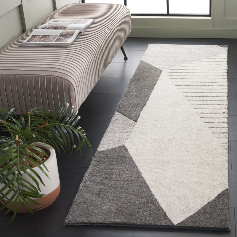 Tapis abstrait Liebal Performance Performance, Tapis de couloir 2 pi 3 po x 8 pi