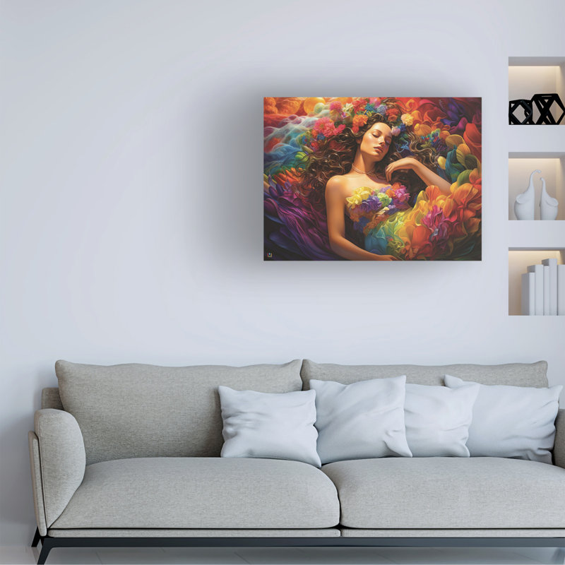 «Michael David Ward», art sur toile, H 14 po x l 19 po