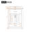 Bathroom Cabinet with Tip-out Drawer-427129840