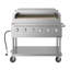 Barbecue au gaz propane extérieur commercial de 48 po avec four à pizza, homologué ETL en acier inoxydable (CGKIT4-48P)