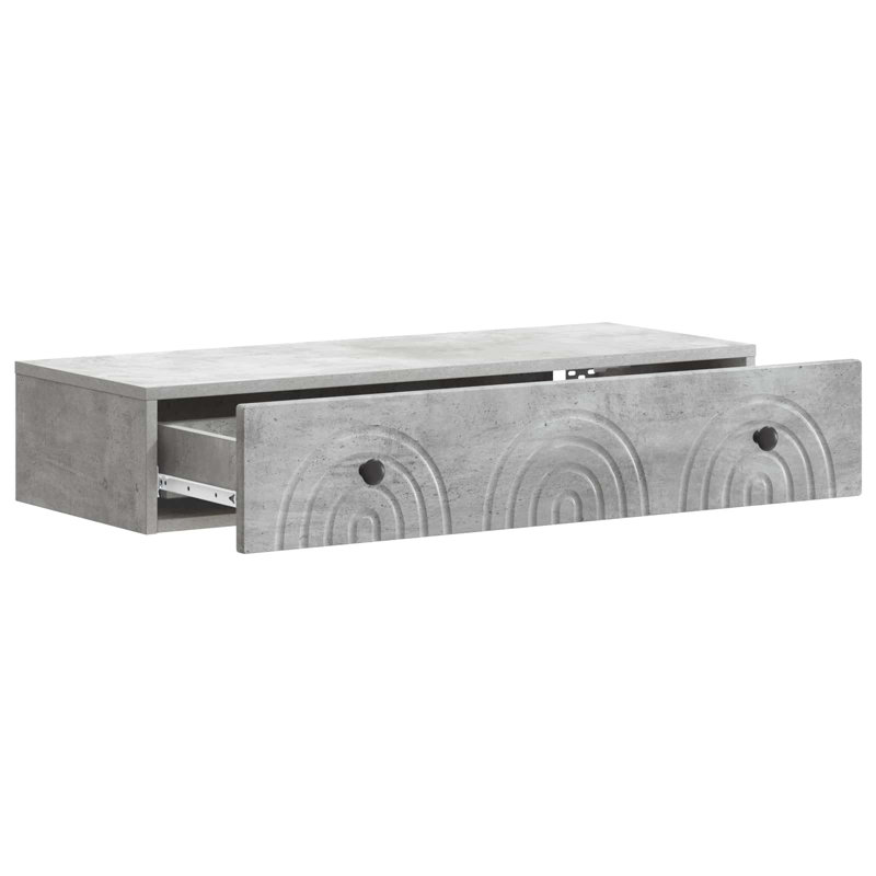 End Table, Concrete Grey