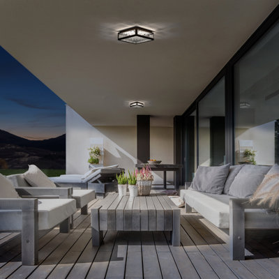 Hawthorne Glass LED Flush Mount