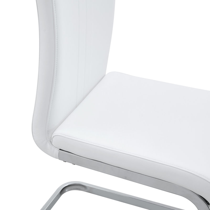 Chaise d'appoint (ensemble de 4), Blanc