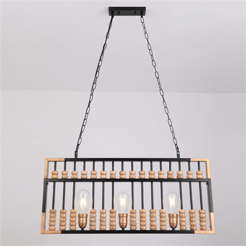 Luminaire suspendu tambour 3 lumières Bonniejo