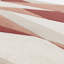 Ceion Segment Orange/Beige Area Rug-133400842