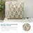 Fabdivine Handmade Floral Rishi Block Print Linen Pillow Cover Artisan Home Décor- 14X20 Inch-110562898