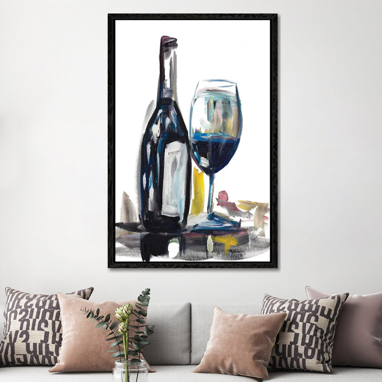 Time For Wine I by Andy Beauchamp - Painting on Canvas