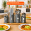 Metal Round Utensil Storage Set-445205539
