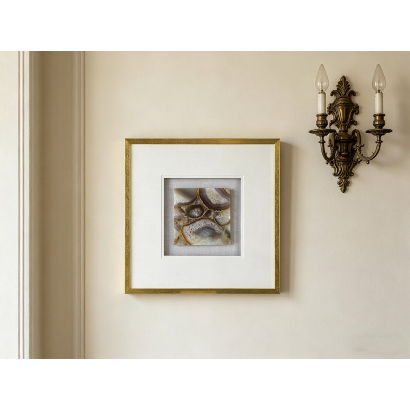 Remi Agate Shadow Box Wall Art