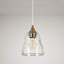 Mini-luminaire suspendu simple 1 lumière Amedeo