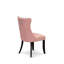 Ensemble de table de salle à manger 9 pièces comprenant une table rectangulaire et 8 chaises de salle à manger en tissu de polyester beige rouge, noir sablé-932543158