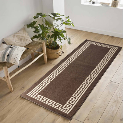 Rampzipoor Non-Slip Geometric Doormat