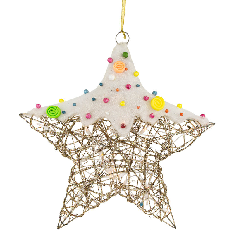 Décoration de fenêtre de Noël 17 po
