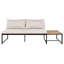 Ensemble de conversation pour l'extérieur 4 pièces avec table basse-114285706-114285710