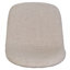 Élégante chaise de salle à manger en fer et en bois avec un tissu en polyester de qualité supérieure, idéale pour les repas à la maison-902739326-902739314