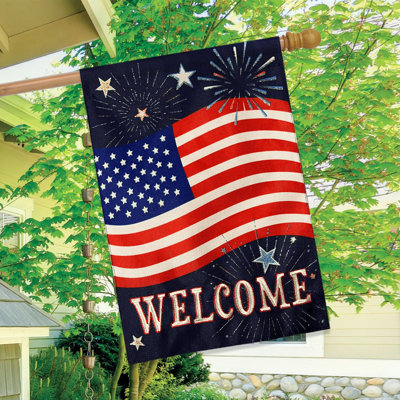 Celebrate America House Flag