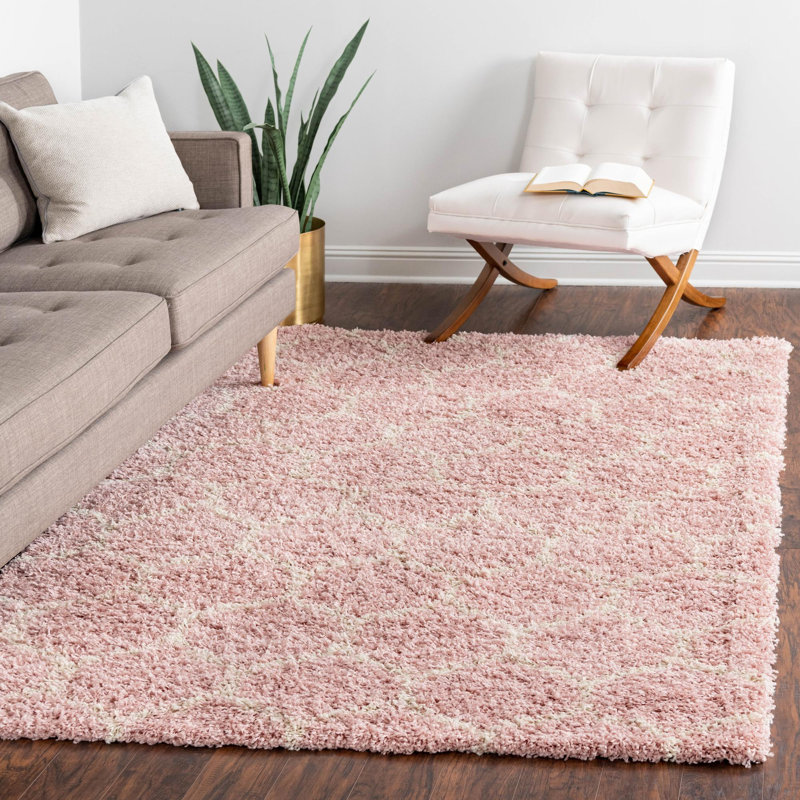 Geometric Indoor Rug, Rectangle 7'10" x 10'