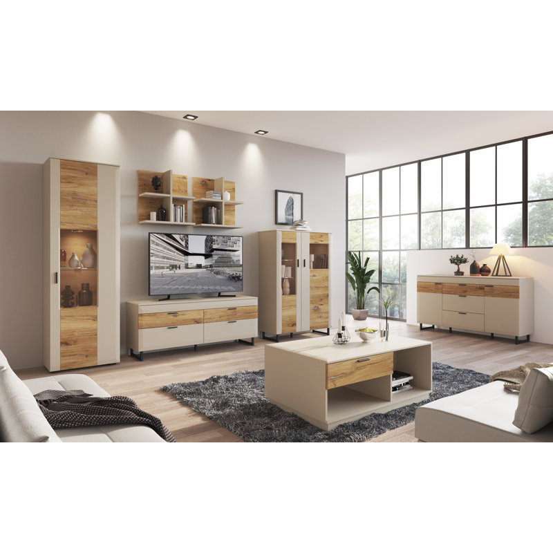 Romy 152.5 Cm Wide 3 Drawer Sideboard