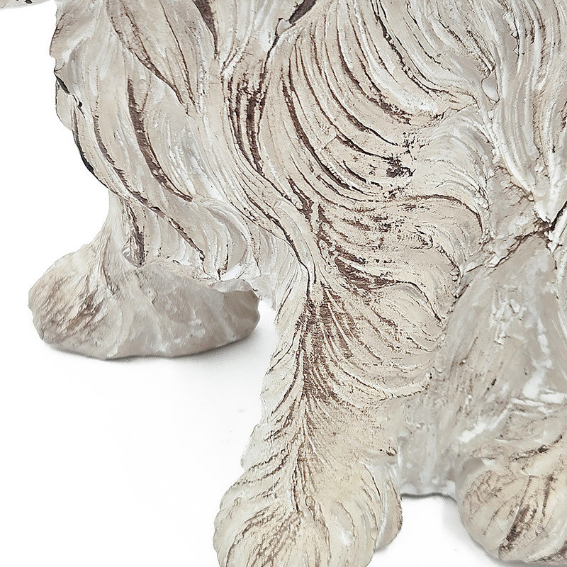 Figurine de 8,7 pouces d'épagneul cocker beige
