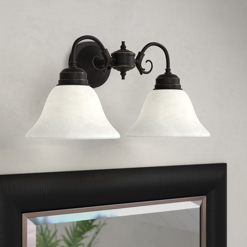 Guildford 2 - Light Dimmable Bath Sconce, Oil Rubbed Bronze