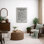 "Bathroom Rules", art mural, impression sur toile, impression sur toile encadrée