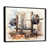 Black Floater Framed