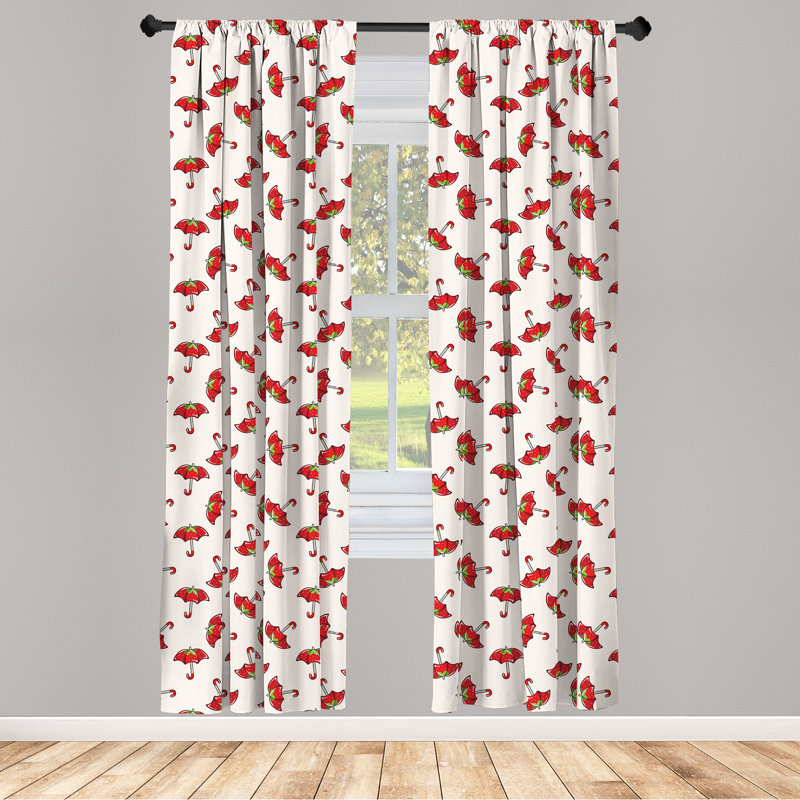Parasol 4 panneaux East Urban Home, L 56 po x L 84 po
