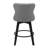 Arelly Swivel Upholstered Counter Stool with Solid Wood Frame-1546952526
