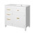36" Bathroom Vanity With Sink, Ceramic Sink, One Tip-Out Drawer, 3 Side Drawers, Adjustable Shelf, White-923868046