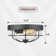 Akhtari Glass Flush Mount