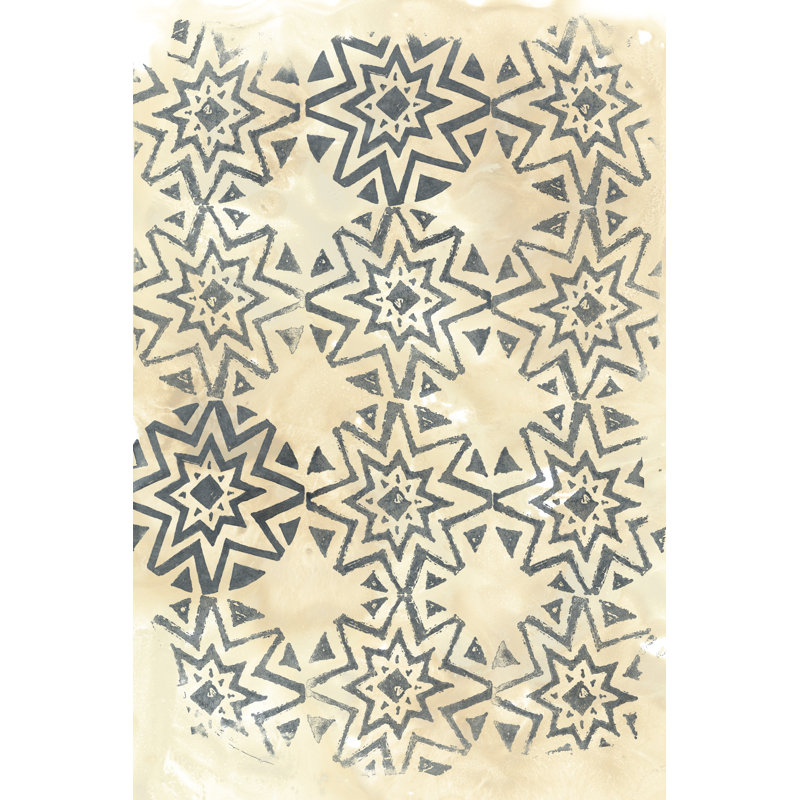 Ancient Textile IV - Graphic Art, Wrapped Canvas, 30 cm H x 20 cm W