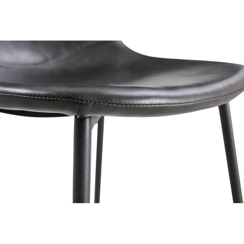 Chaise de salle à manger Inoue, Noir