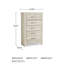 Commode 5 tiroirs Kahne