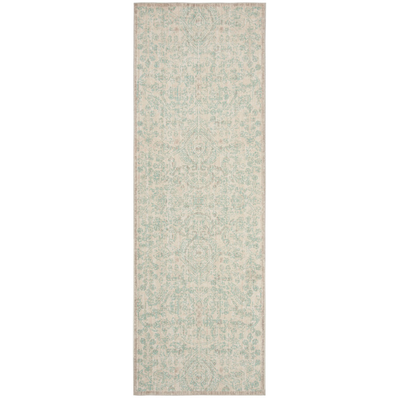 Andora Performance Floral Rug, Runner 3' x 12'