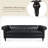 83.66'' Faux Leather Sofa-570051053