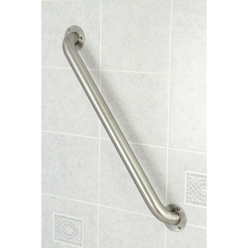 Kingston Brass Made To Match 1-1/2 Inch O.D Grab Bar, 12" W