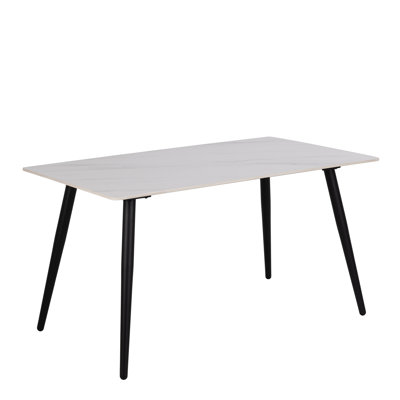 Monagra Metal Base Dining Table